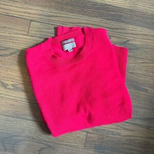 J. Crew Women’s Pink Cashmere Sweater